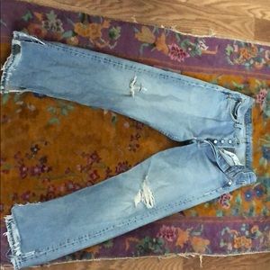 Light washed vintage Levi’s